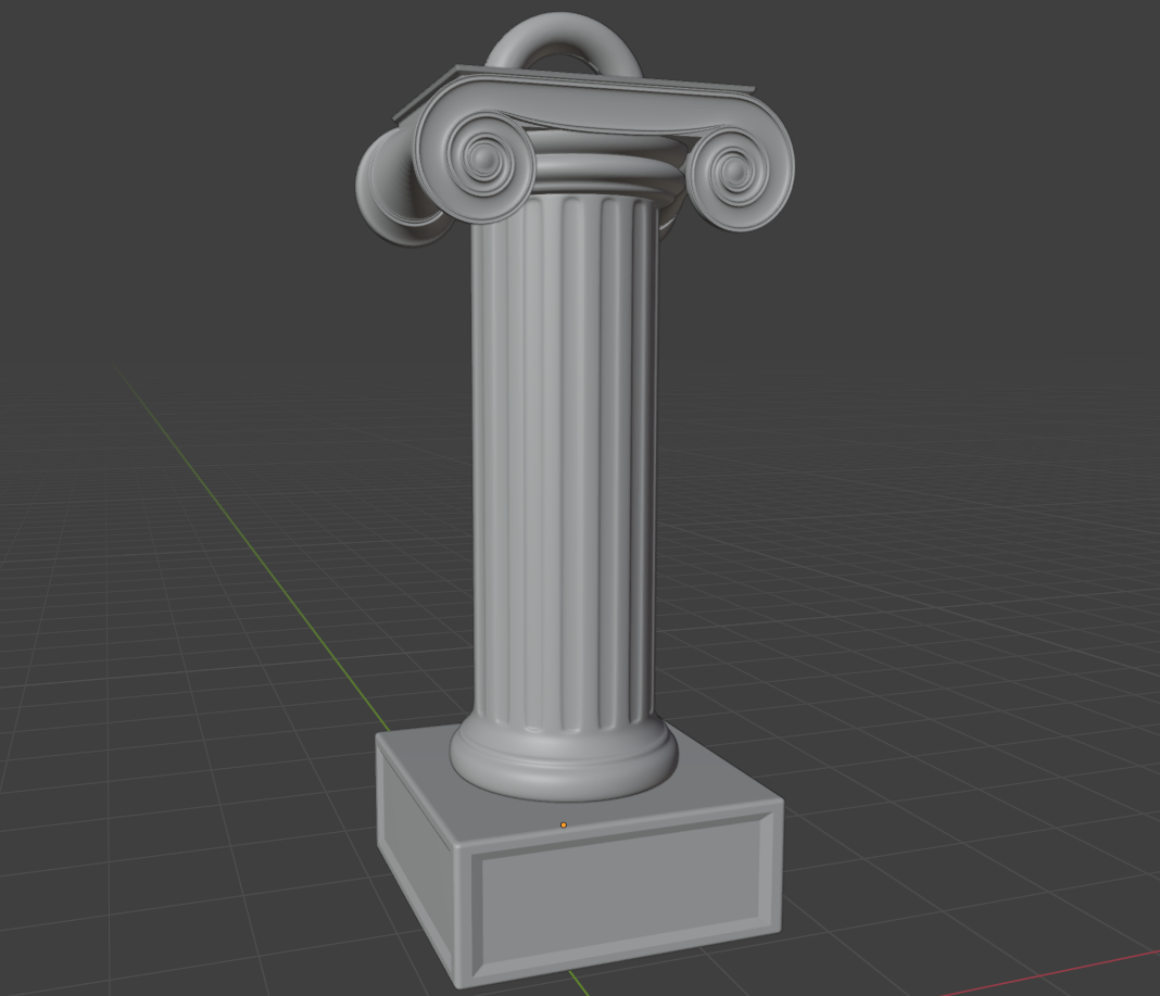 Ionic Greek Column