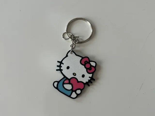 Hello kitty keychain