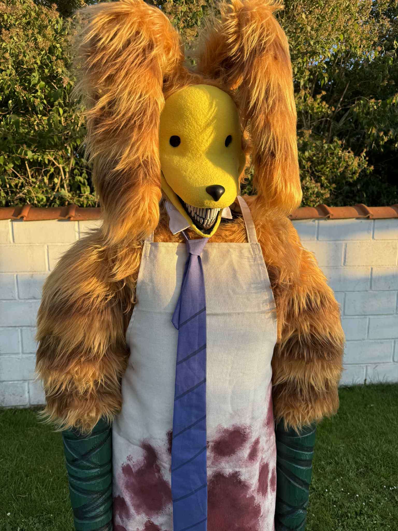 Pumpkin rabbit mask