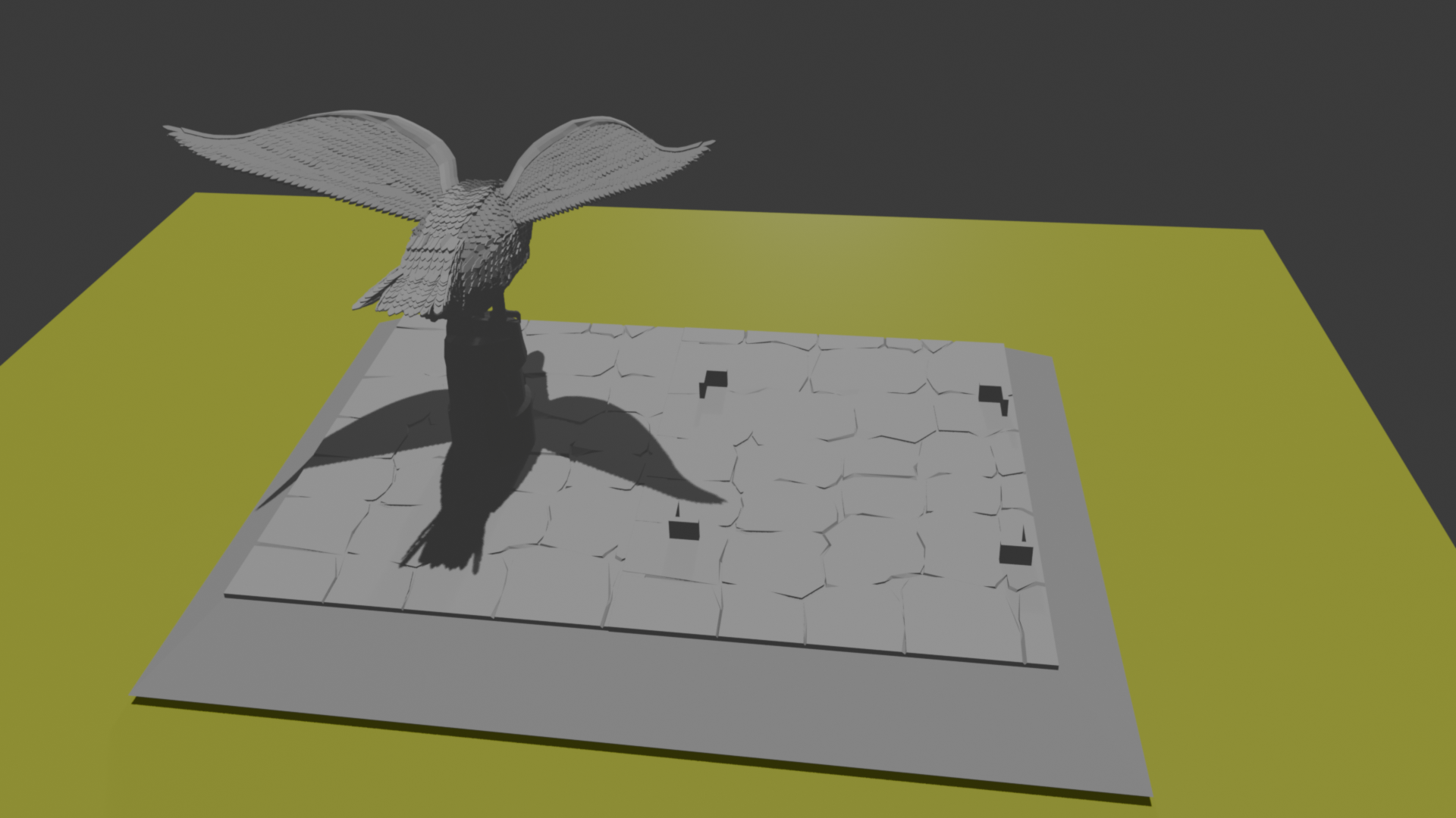 Magic Bird Token – 3D Printable Creature Token — thumbnail 2