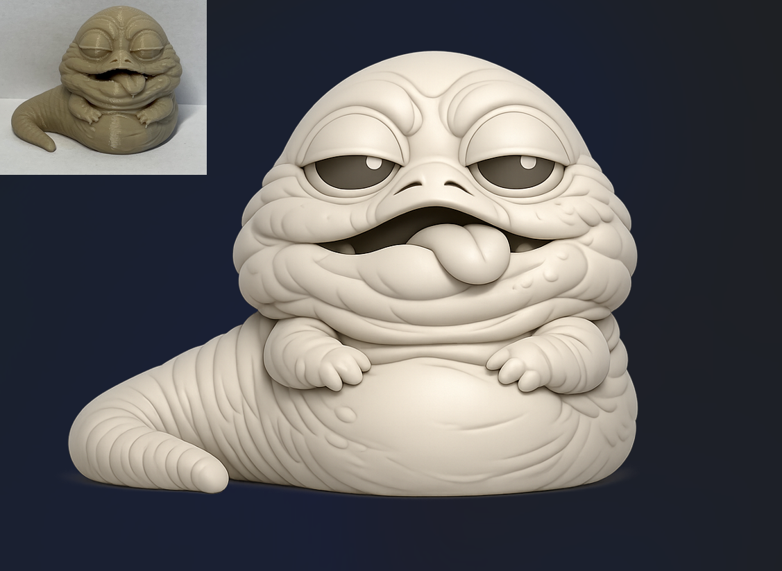 Chibi Jabba The Hutt (Star Wars)