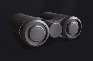 Tactical Field Binoculars - High Detail Prop