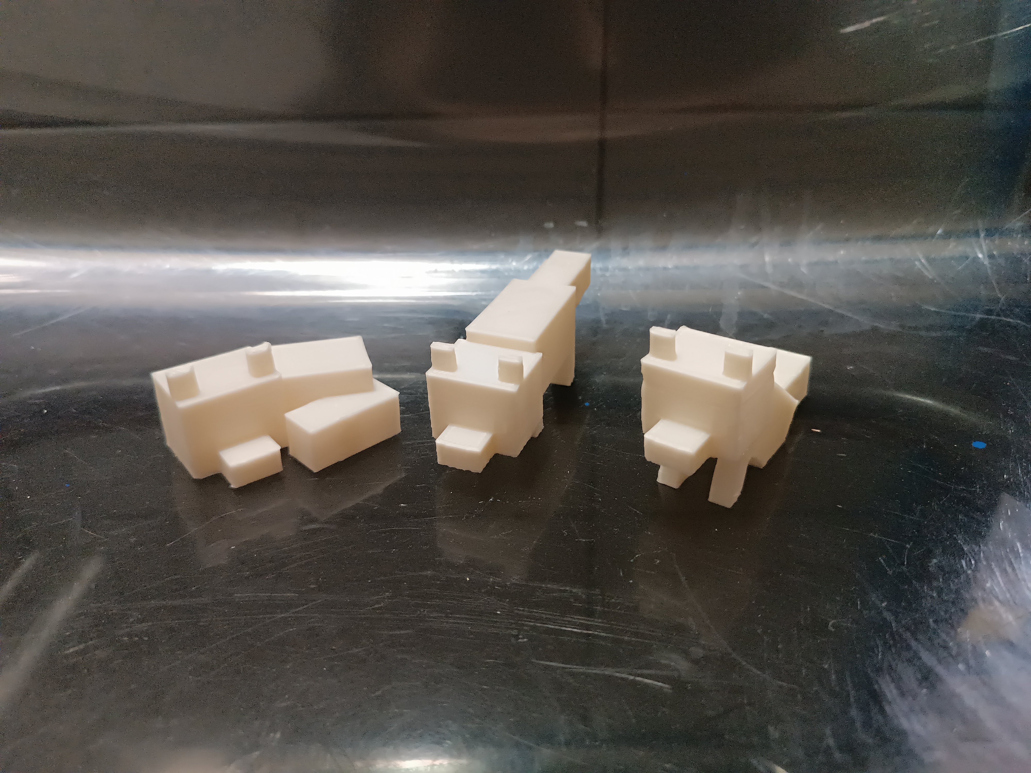 Miniatura 8 do modelo 3D Fox Minecraft