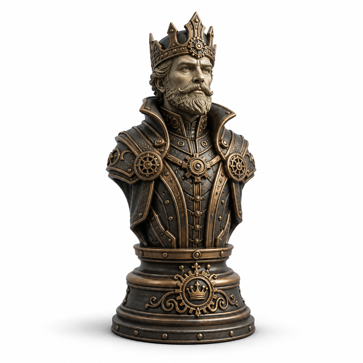 Miniatura 4 do modelo 3D Gothic Chess Set
