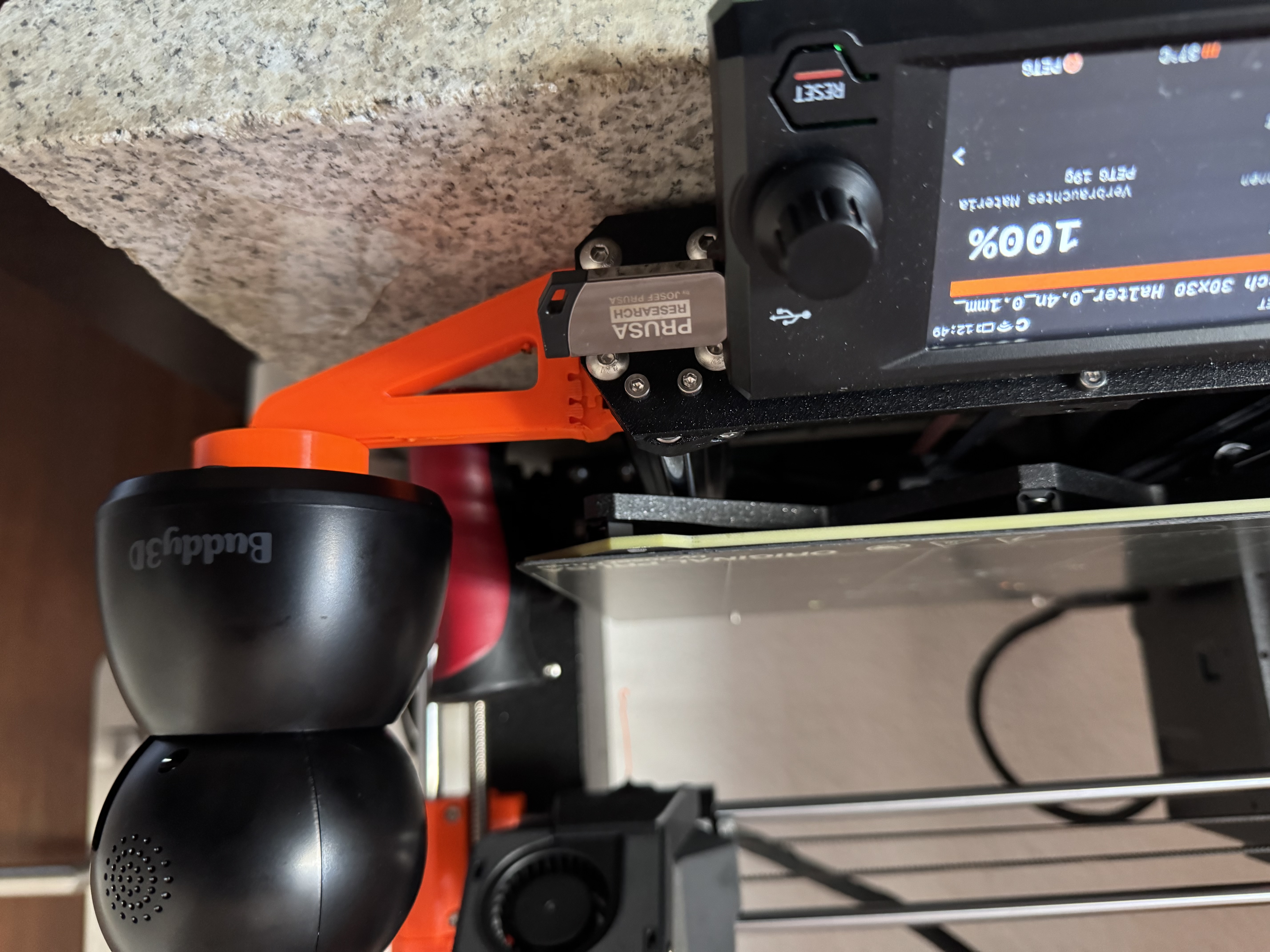 Buddy3D Buddy 3D Camera Mount Holder Prusa MK4/MK4s and other Aluminum Alu Profiles