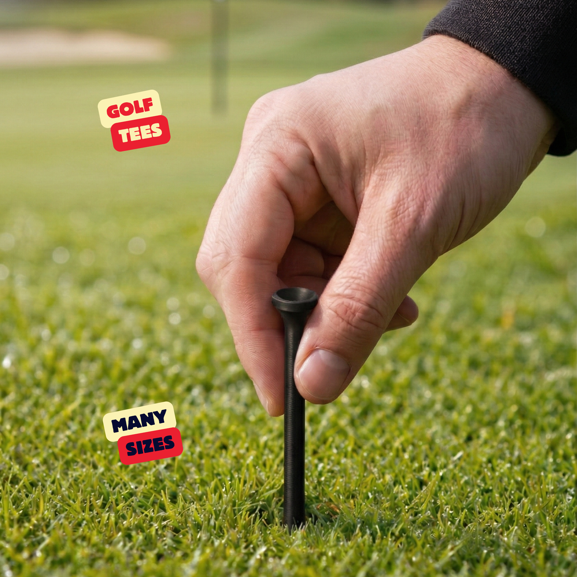 GOLF TEES / GOLF BALL HOLDER / GOLF GADGET / GOLF ACCESSORIES / OUTDOOR EQUIPMENT