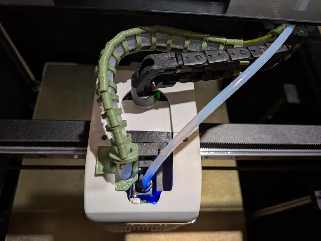 QIDI Max 4 Polar Cooler Hose Guide – Homing Collision Fix