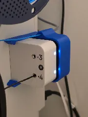 Snapmaker U1 TPU filament sideload ptfe tube holder