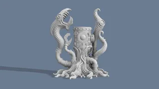 Tentacle Penholder