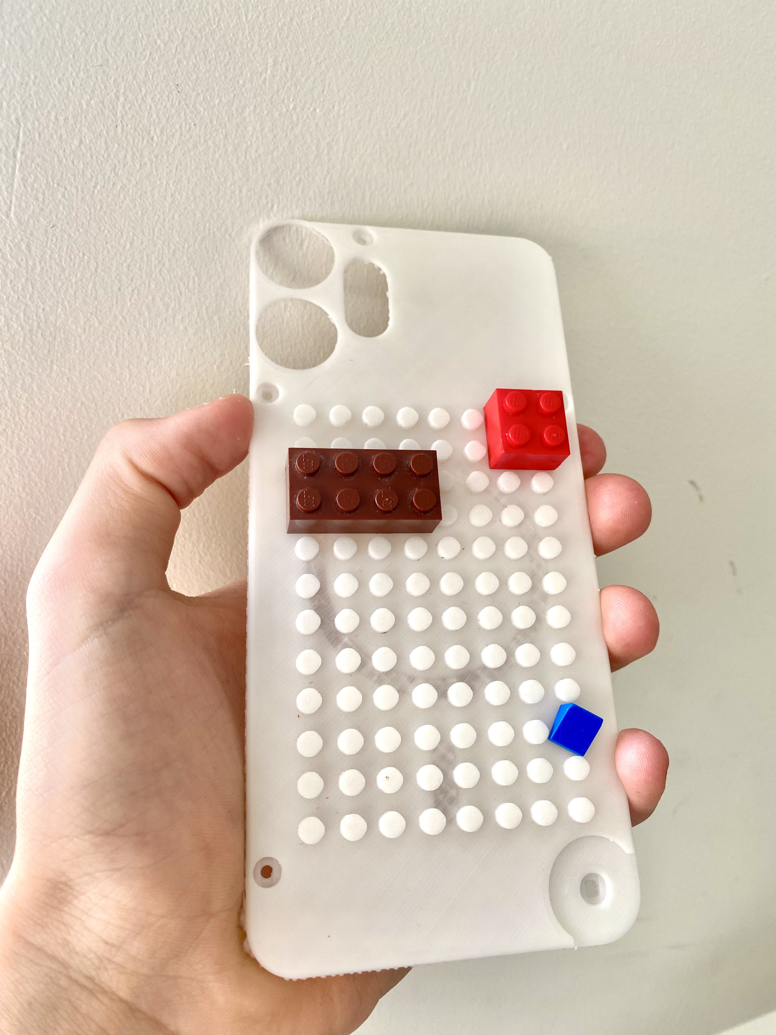 building brick compatible CMF phone 2 cover 3D model thumbnail