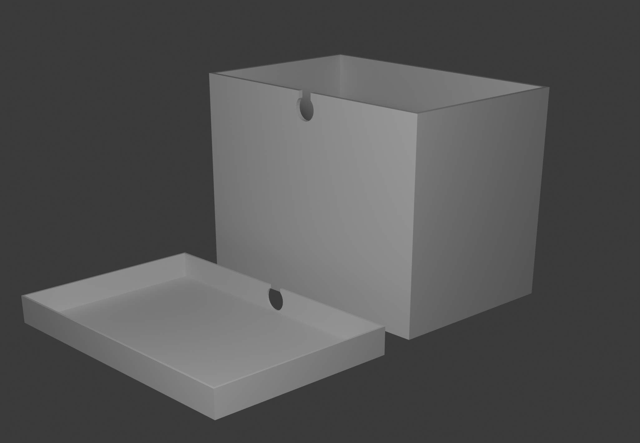 Protective box for the battery
