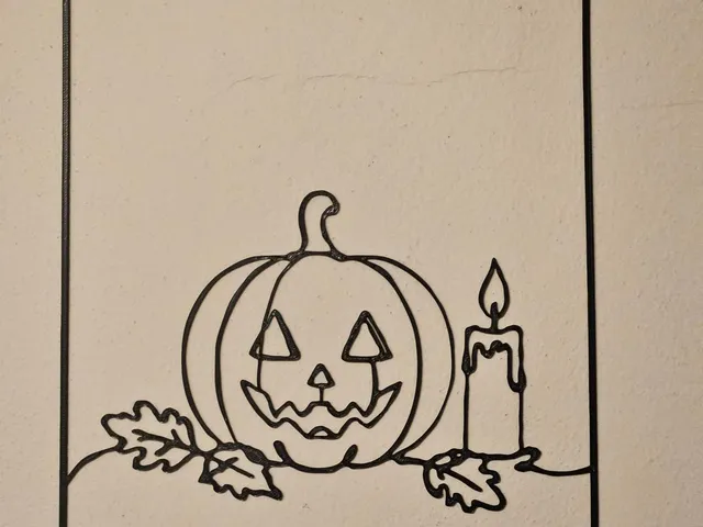 Autumn - Pumpkin - wall decoration