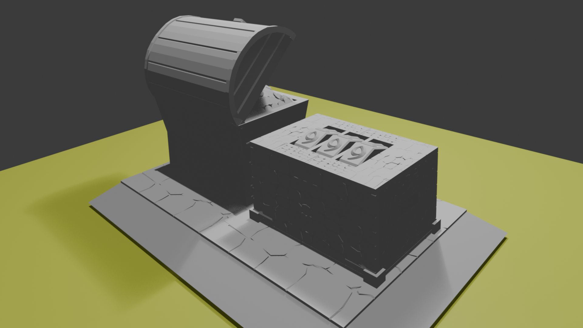 Magic Treasure Token – 3D Printable Treasure Marker — miniatura 5