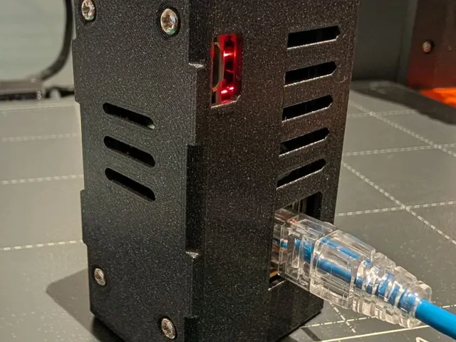 Rackmountable Raspberry Pi Zero 2 with Waveshare POE module