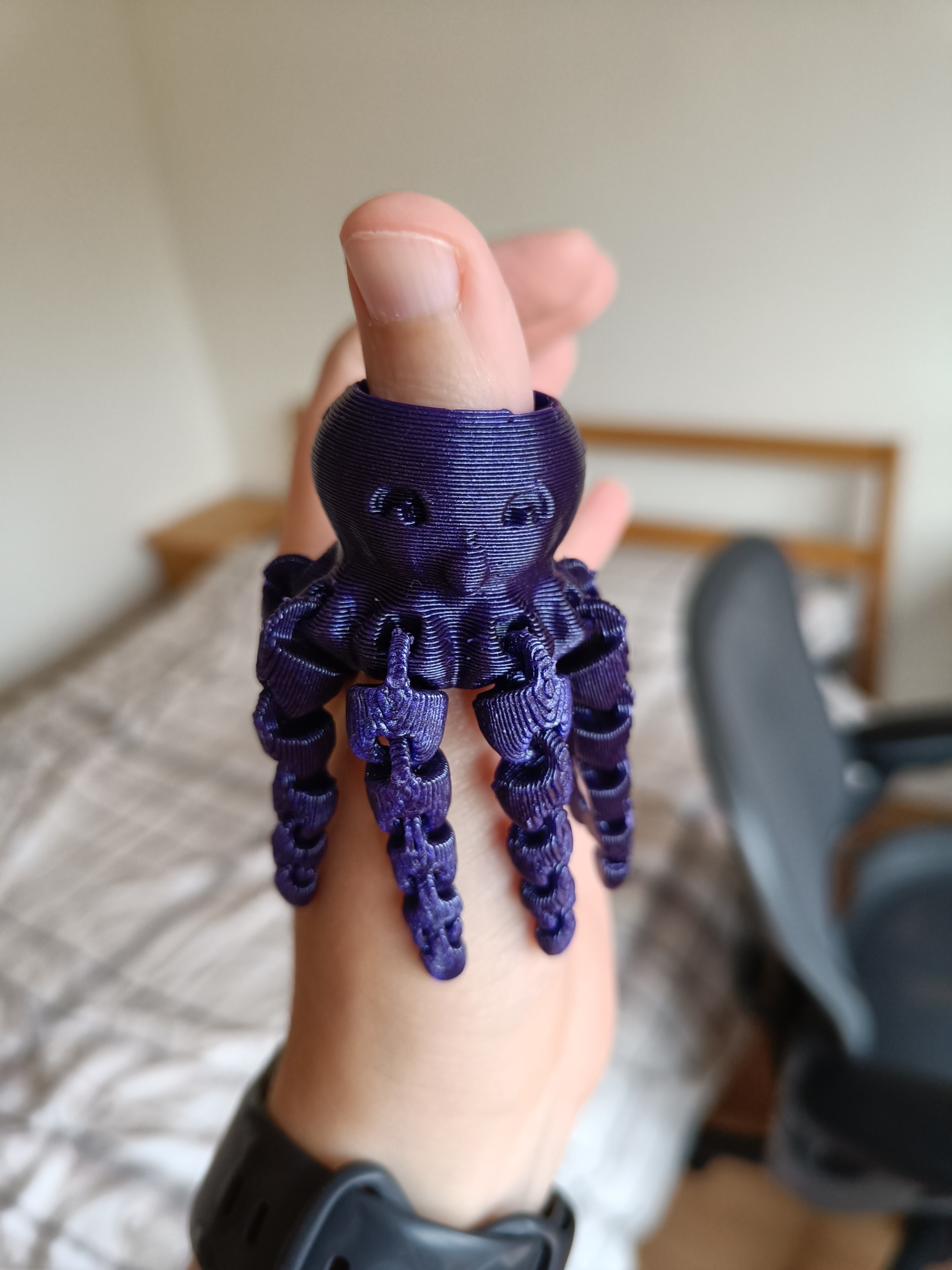 Flexi octopus woggle for Scouts
