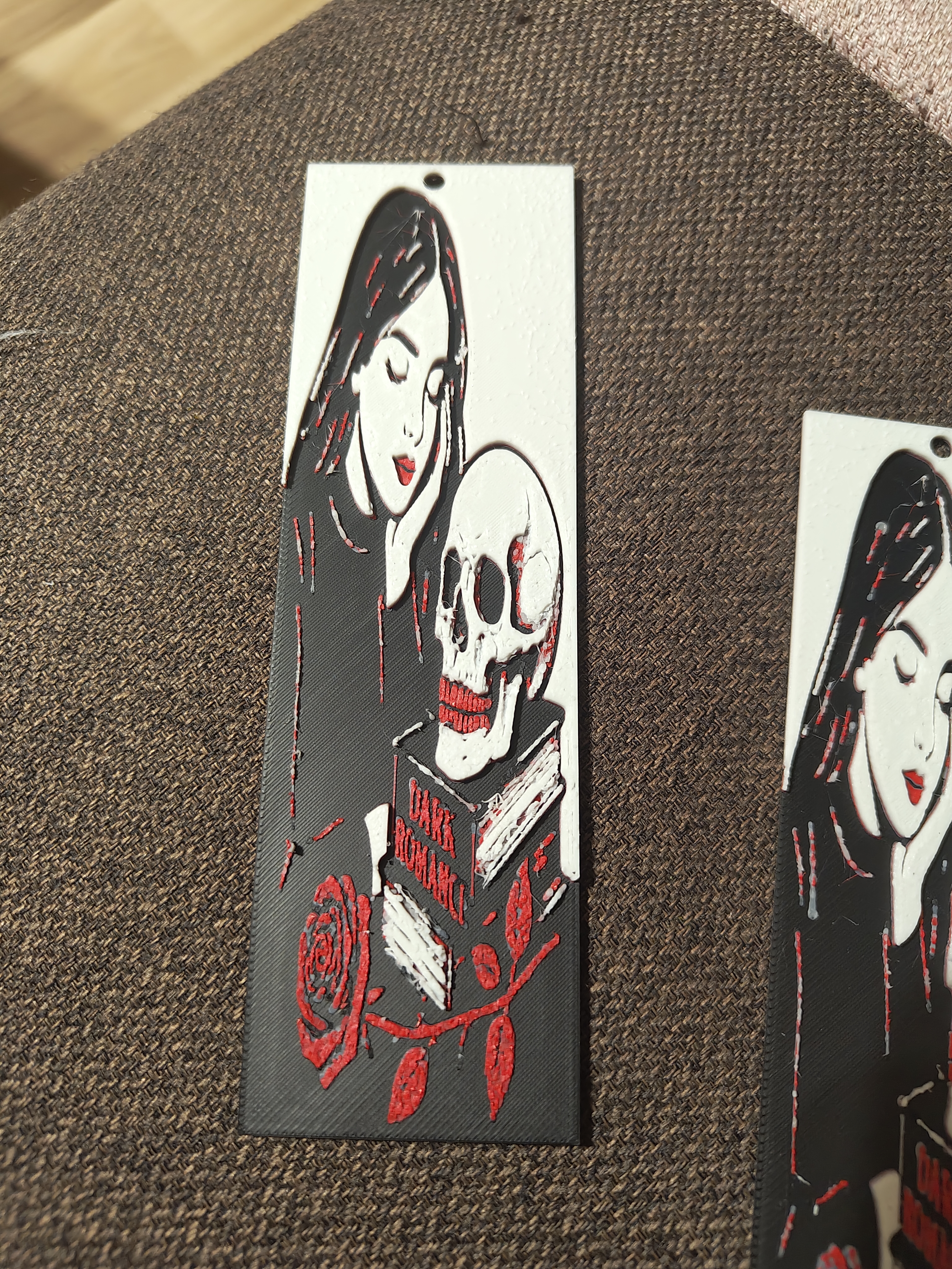 Dark Romance HueForge Bookmark