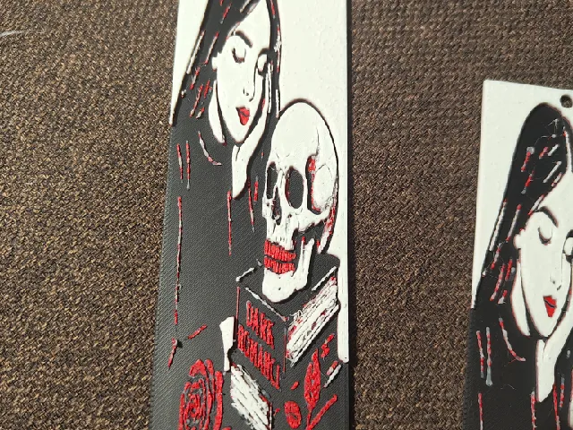 Dark Romance HueForge Bookmark