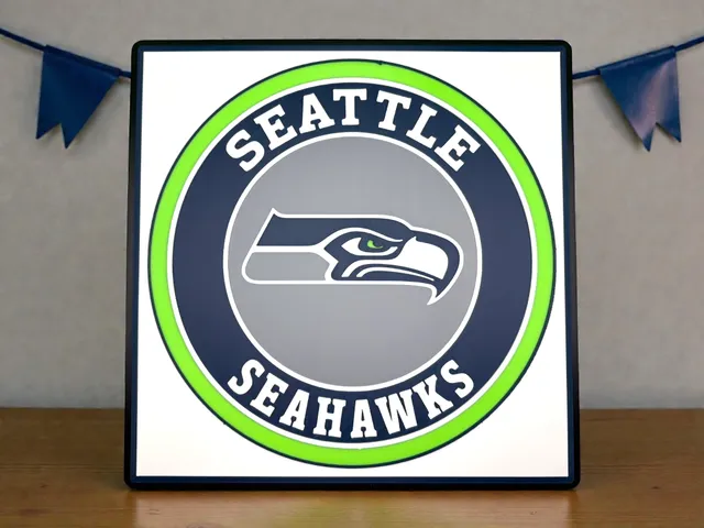 Seattle Seahawks Inspired Layered Print