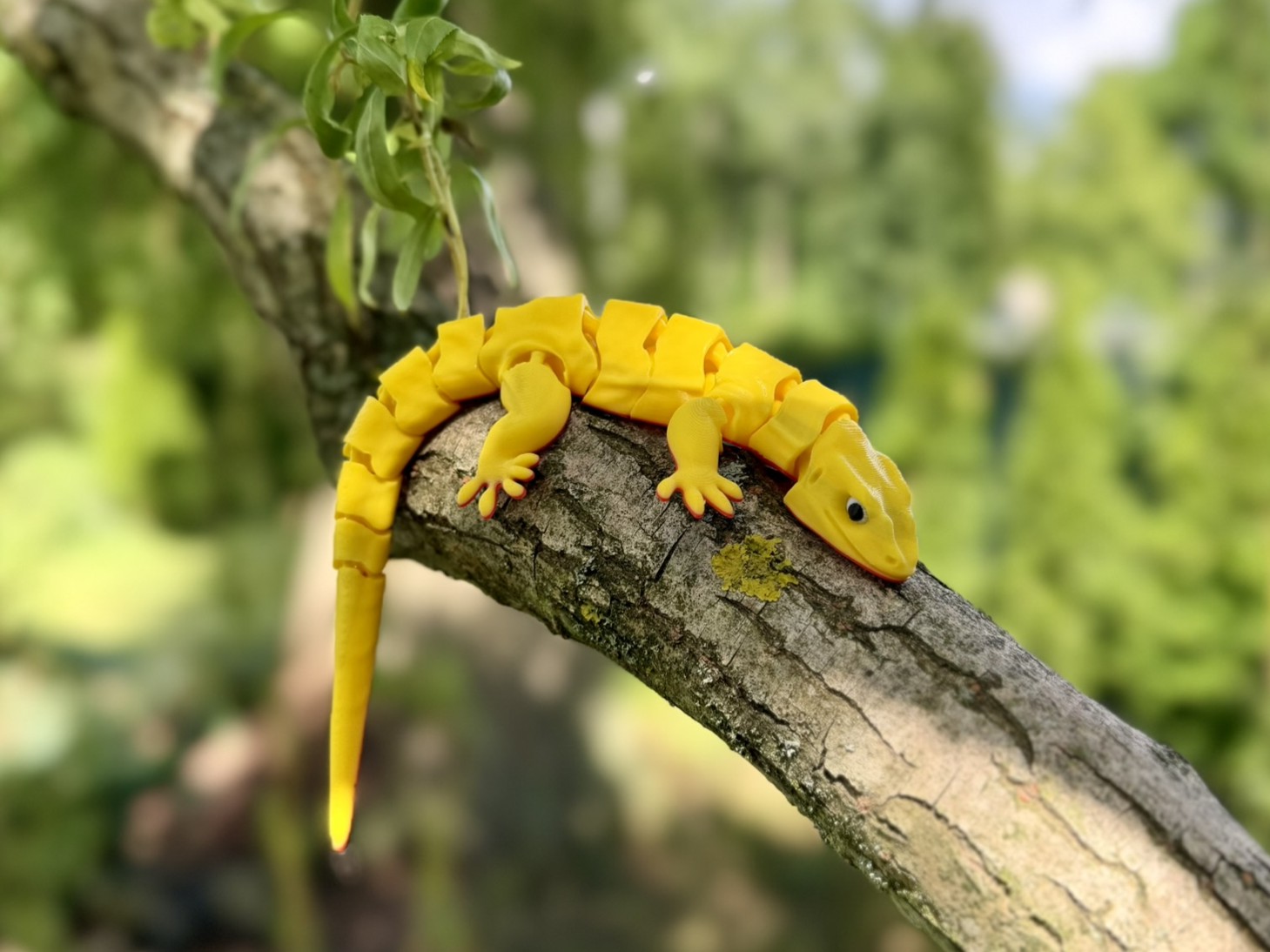 Articulated flexi Desert Lizard