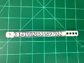 Pi bracelet
