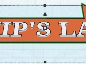 Ships Lab Sign