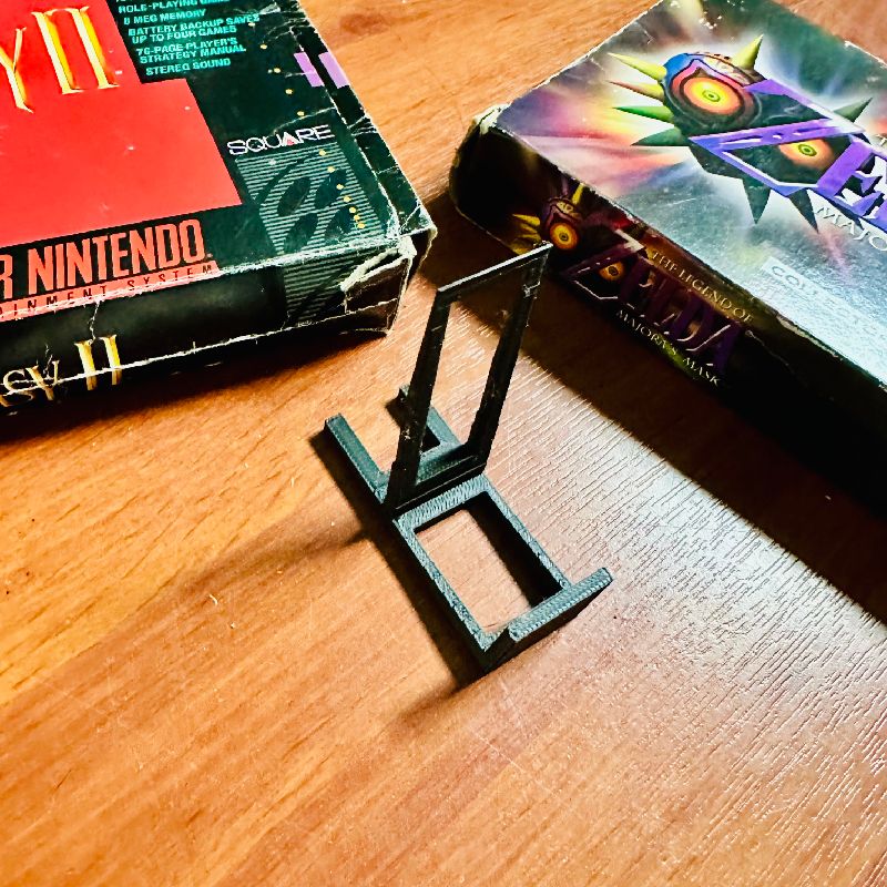 N64/SNES game box display stand - Nintendo 64/Super Nintendo by ...