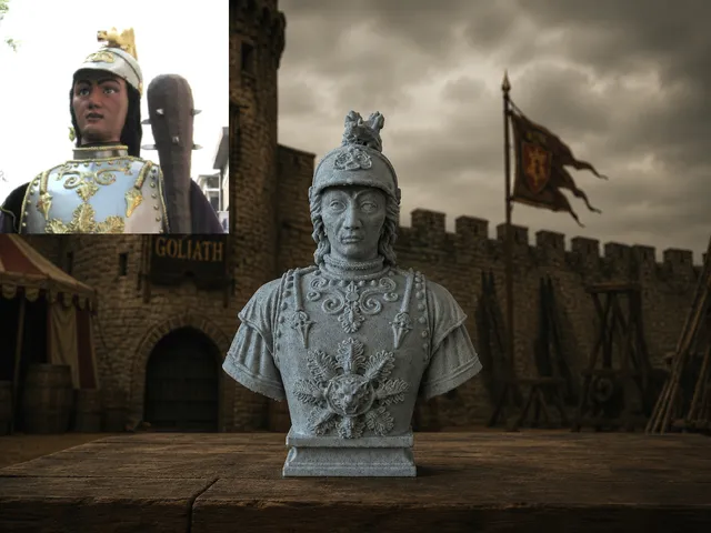 Goliath — Giant of Ath — Bust