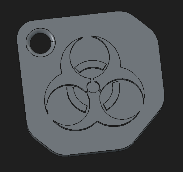Plague Inc Key Chain