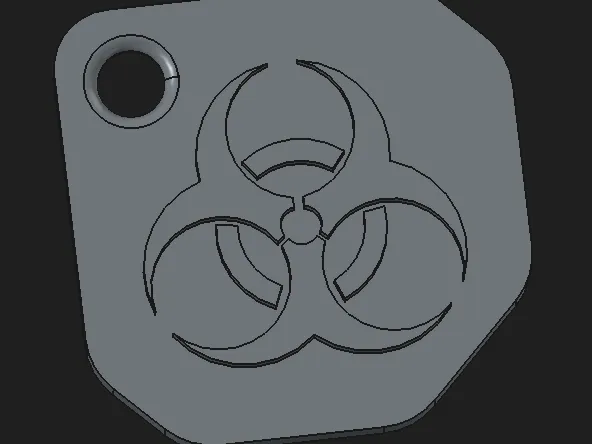 Plague Inc Key Chain