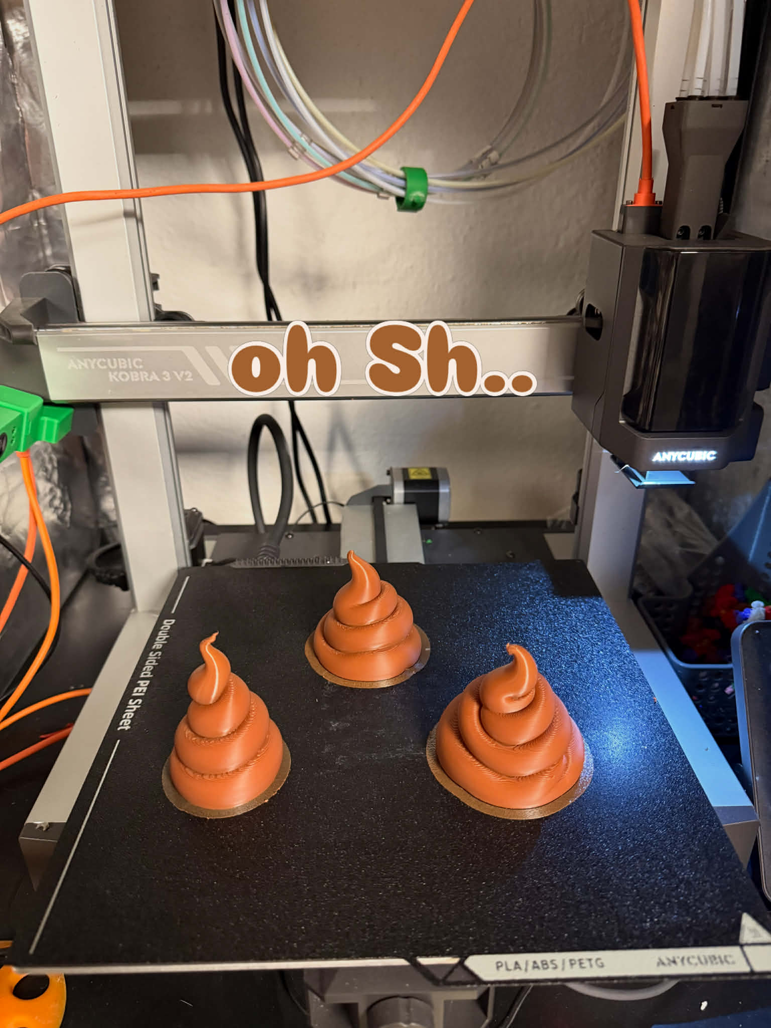 Prank poop, joke