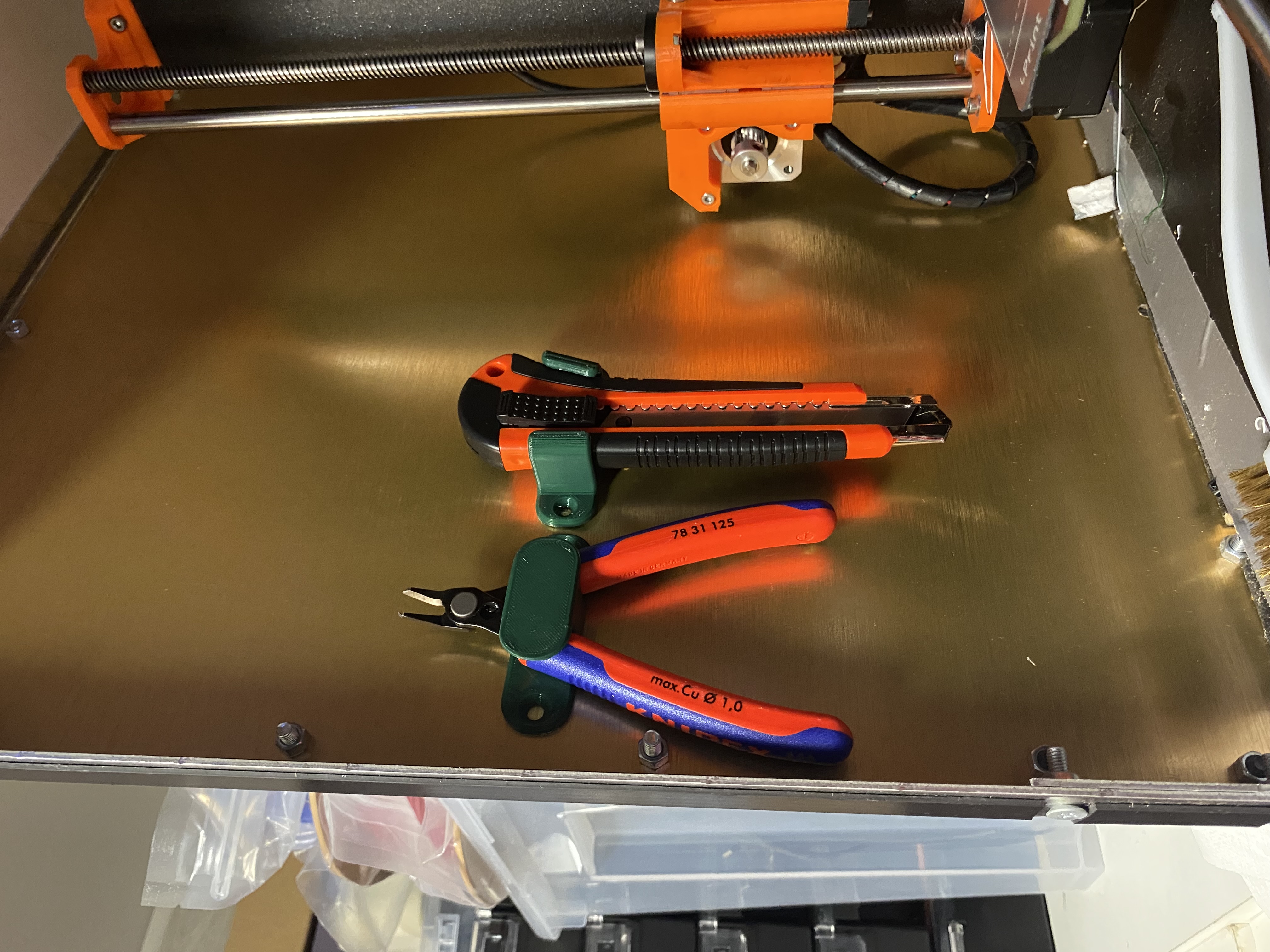 Holder for knipex