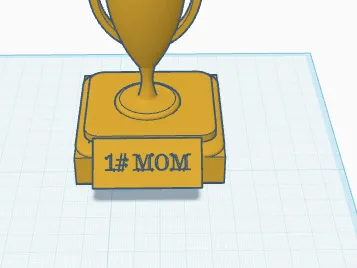 Trophy for moms