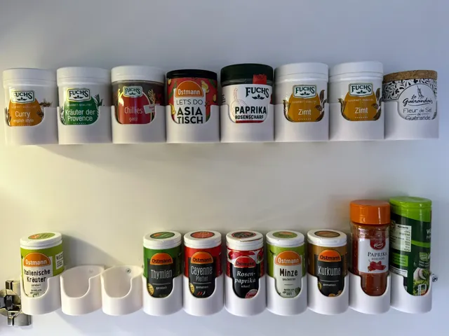 Ostmann & Fuchs - modular spice rack/shelf system | Gewürzhalter