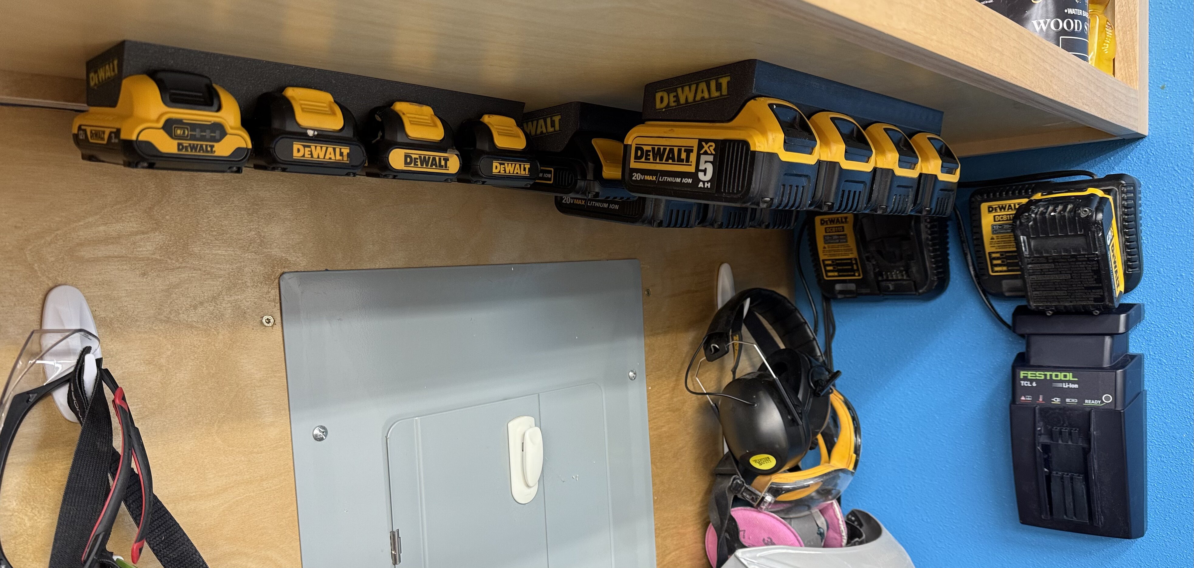 DeWalt 12V + 20V Battery Holders