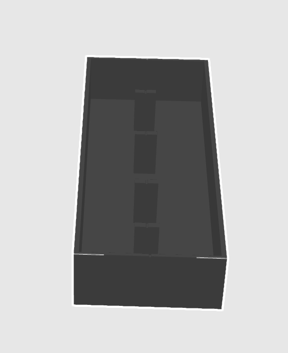 cooling water tank for filament extruder 3D model