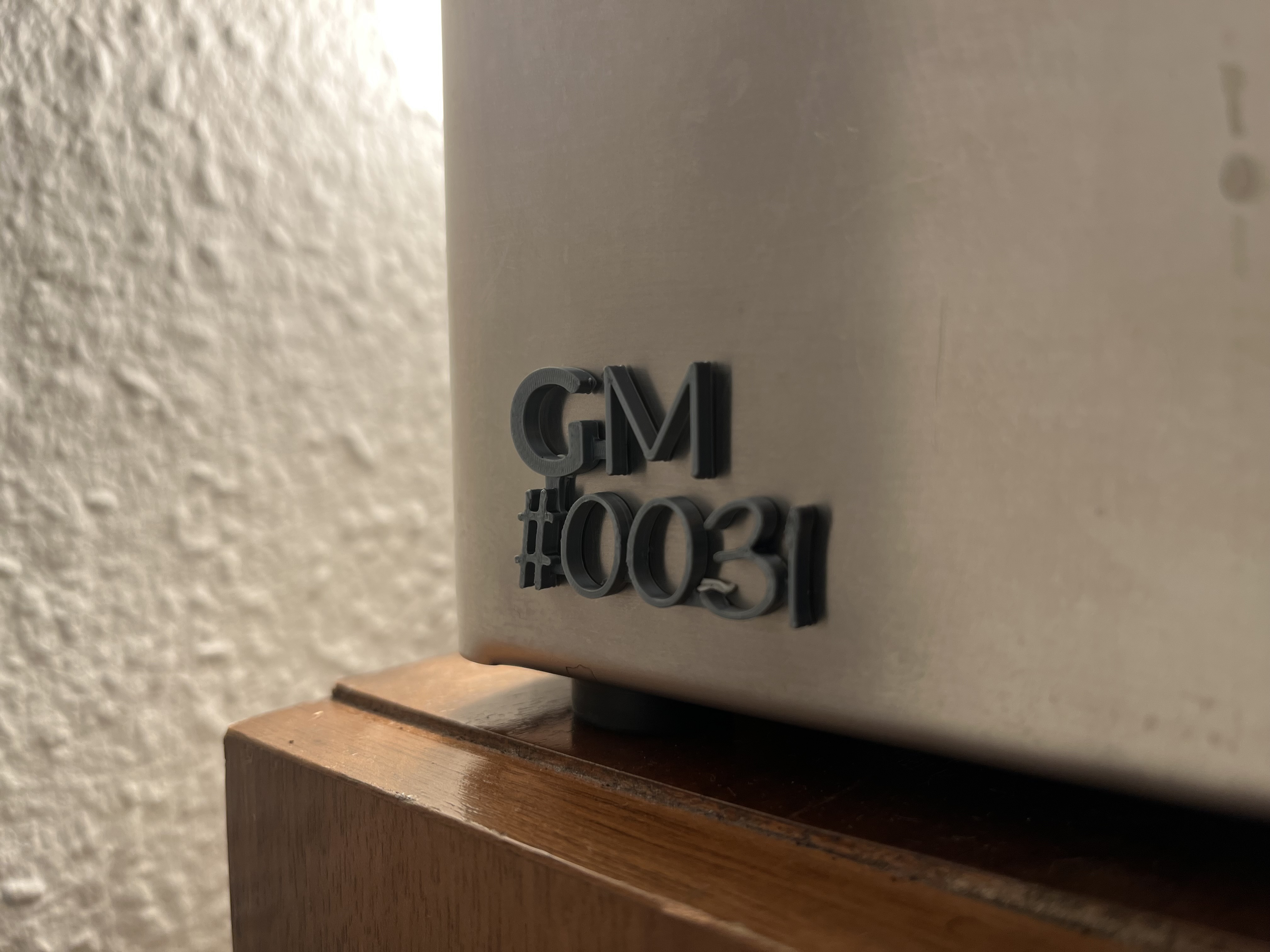 GaggiMate Decals and customizable Serial Plate in style of Gaggia decals