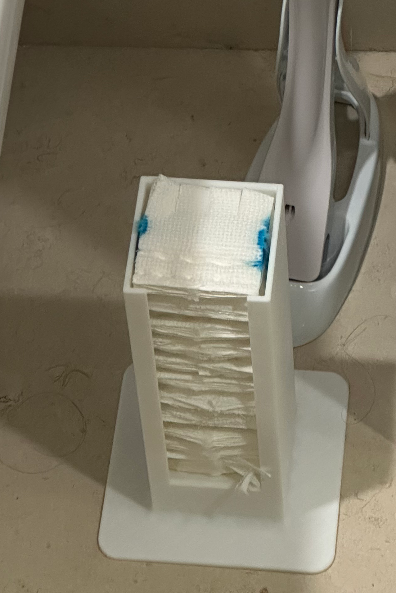 Scrubbing Bubbles Toilet Wand Refill Pad Caddy
