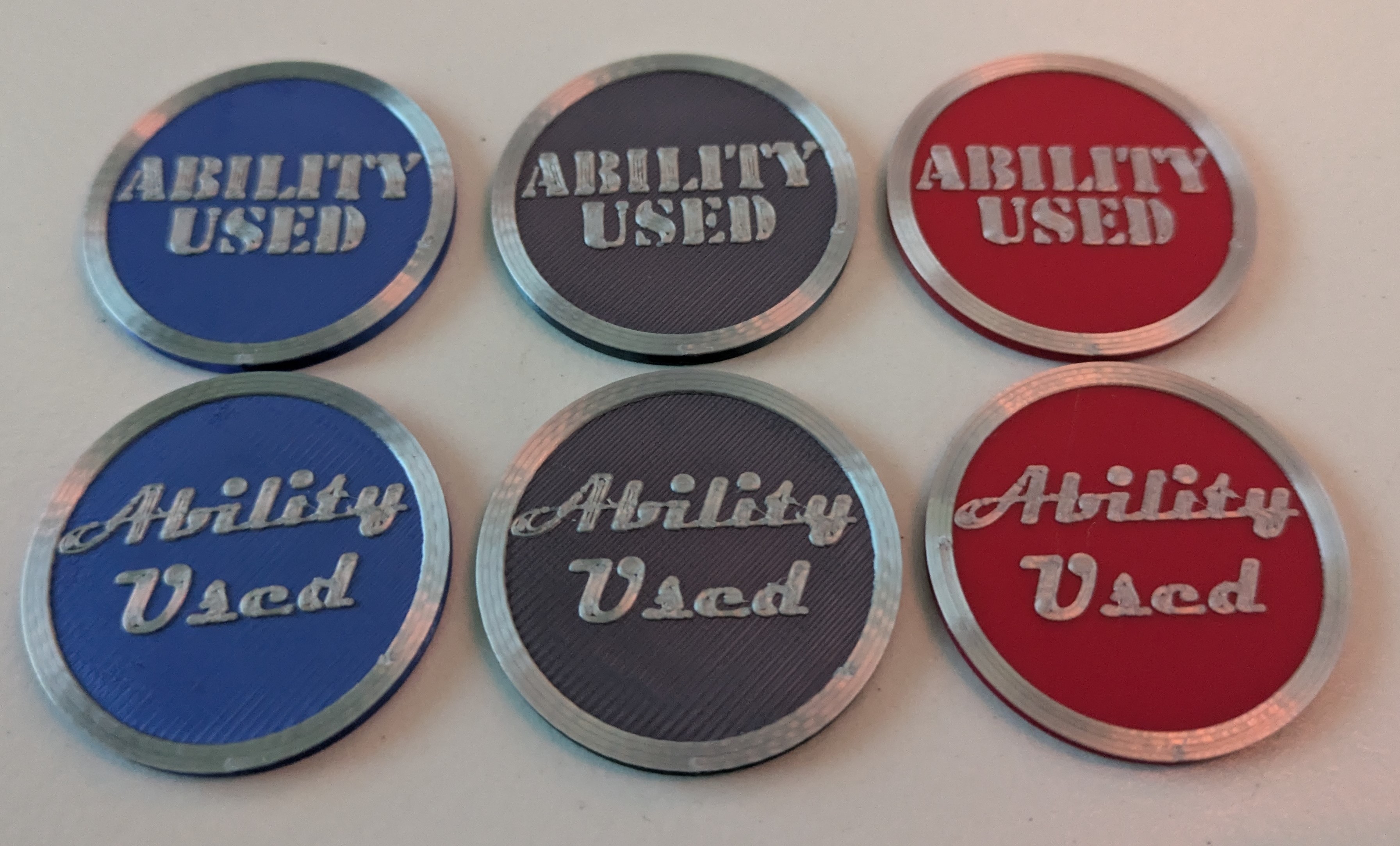 Ability Used Token Coin (Pokemon TCG)
