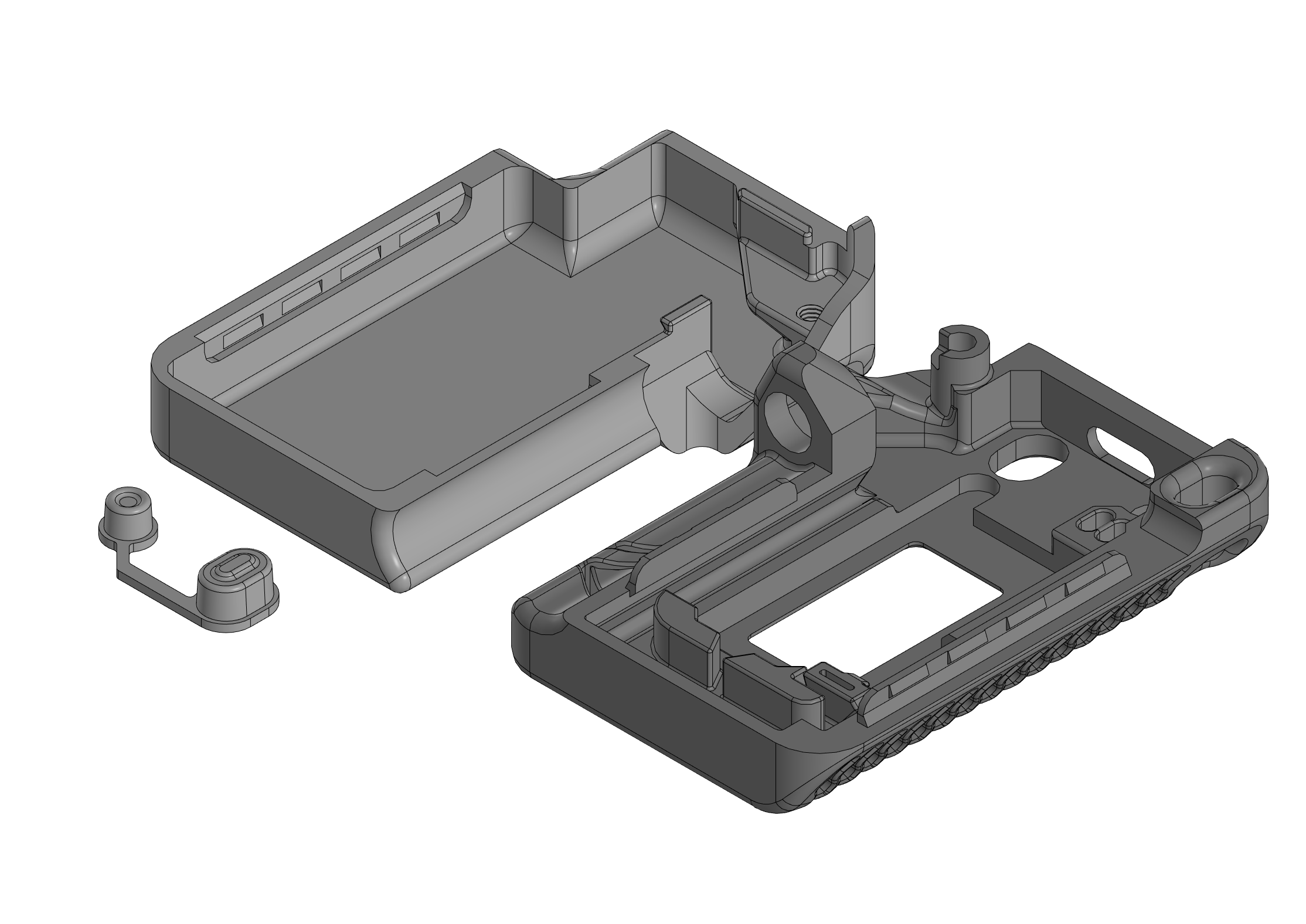 H1 - Case for Heltec V3 running Meshtastic CAD 3D model