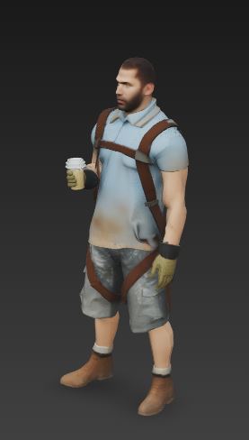 Personaje Masculino de gta5 /  Male character from gta5