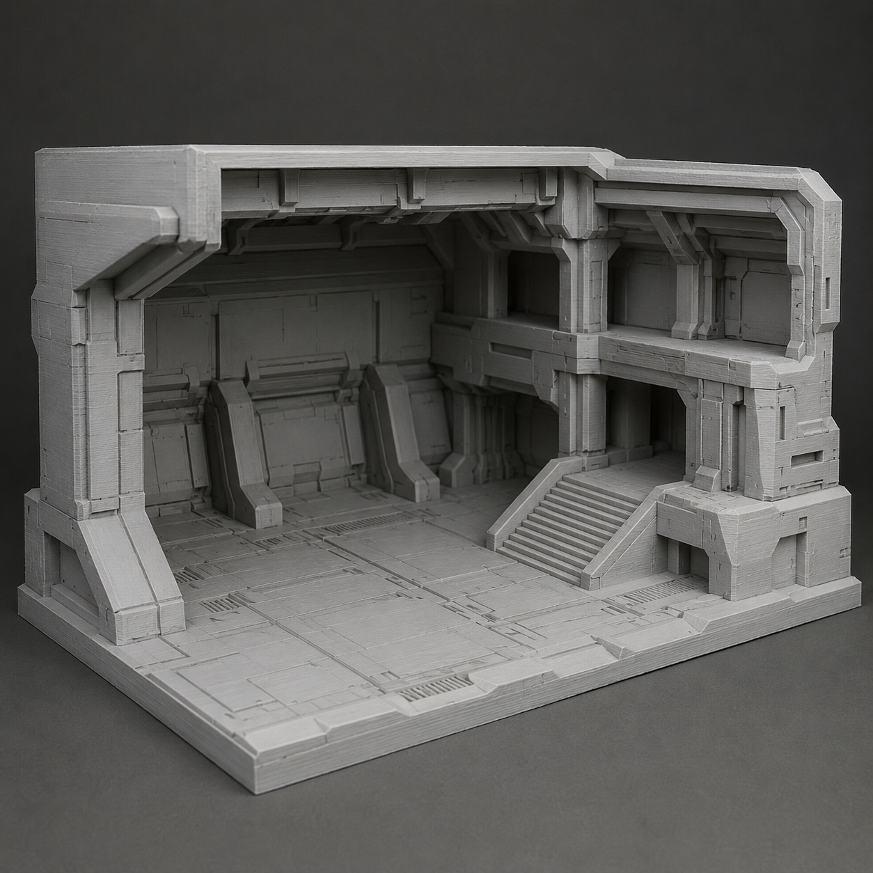 Futuristische Diorama Architektur - Futuristic Diorama Architecture