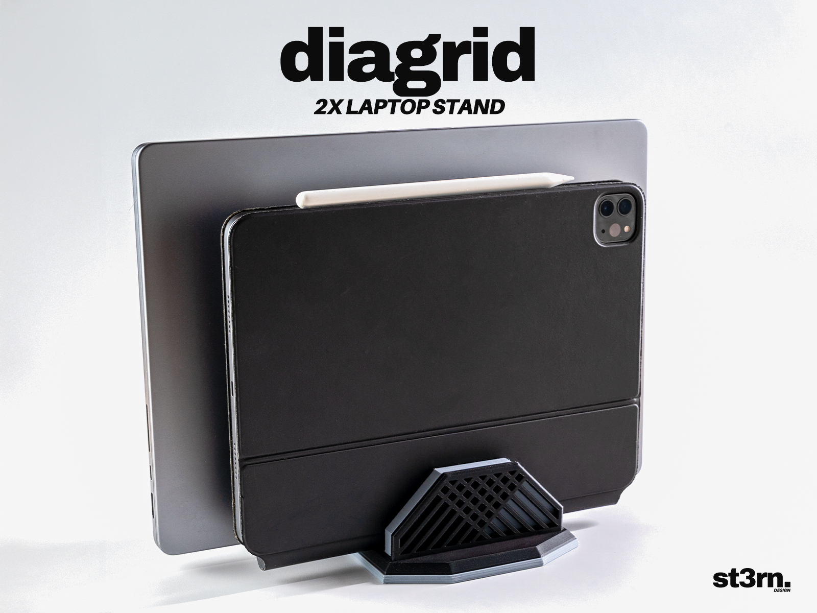 Diagrid ⬝ 2X Laptop Stand