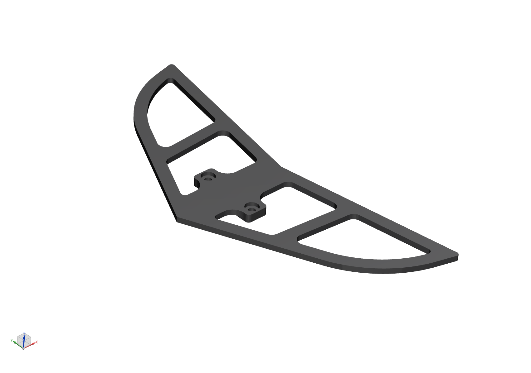 Thunder Tiger Raptor E550/E620 Höhenleitwerk | Horizontal stabilzer
