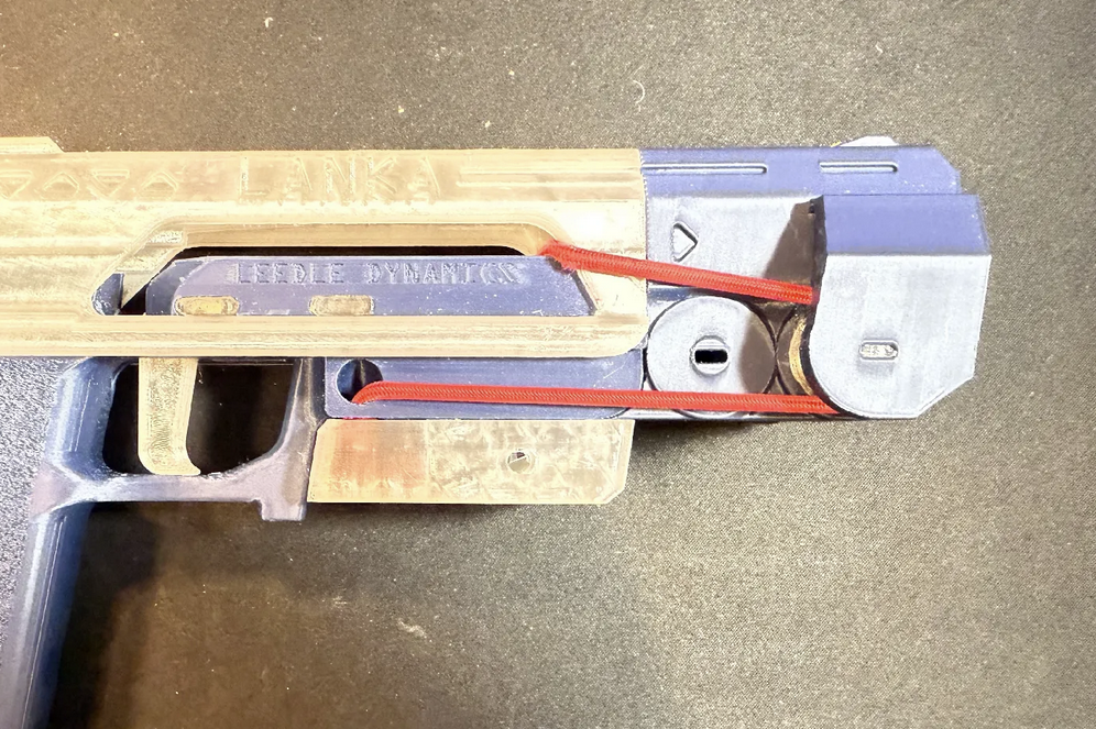 Long Muzzle with 2 positions for the pulley with a PCAR !
