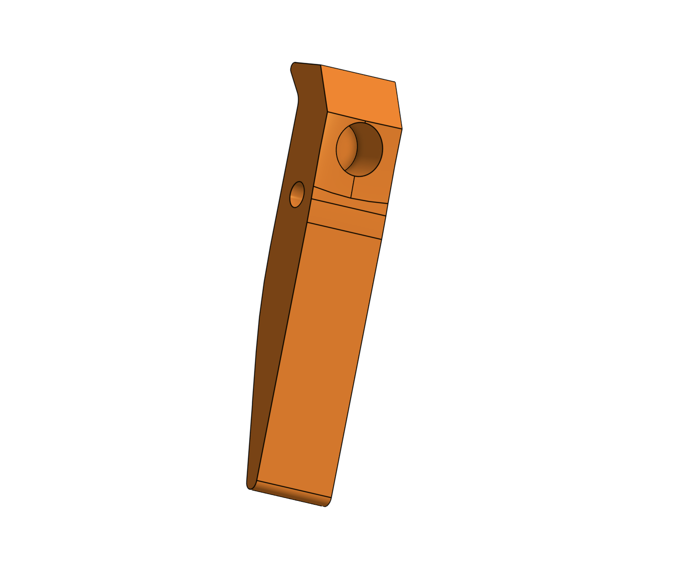 Gryphon 1.3 blaster angled magwell spring release lever