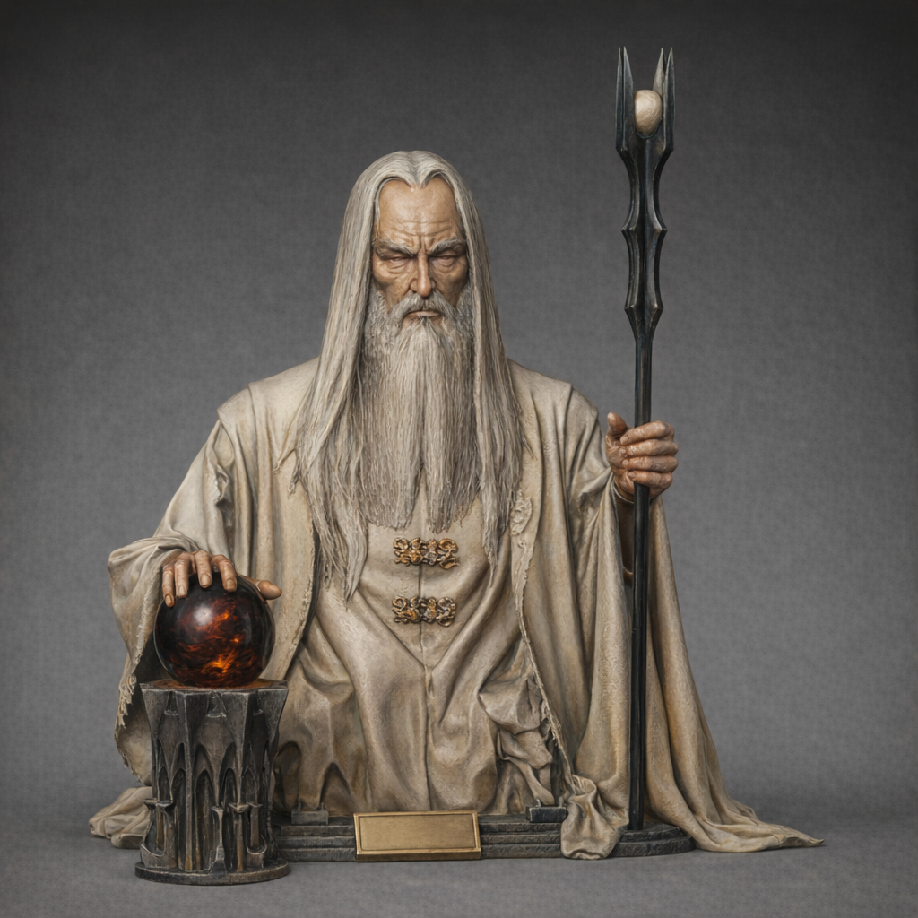 Lord of the Rings - Saruman big statue