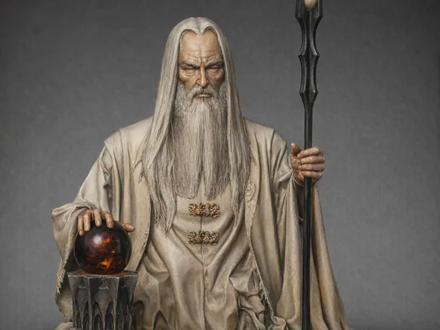 Lord of the Rings - Saruman big statue