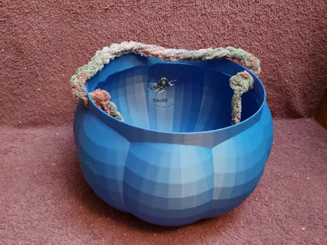 Autism Halloween Pumpkin Candy Bucket