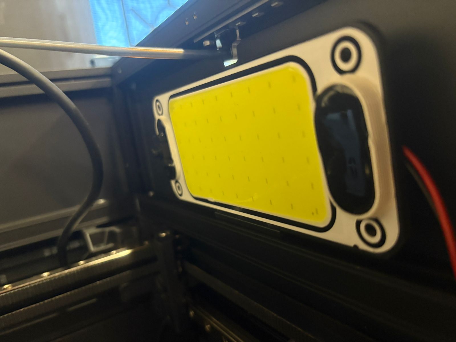 Cob LED panel holder for 1515 extrusion
