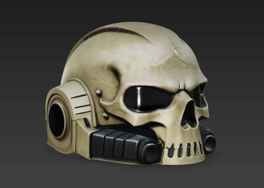 Space Marine Project | WH40k | Skull Helmet